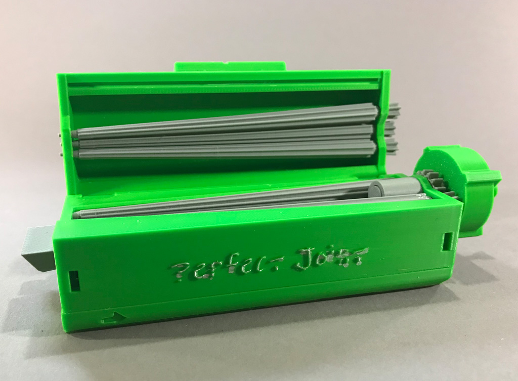 Green Perfect Joint Roller opened Green Perfect Joint Roller opened